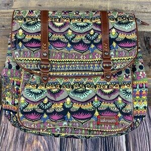Sakroots Backpack/ Cross Body Bag